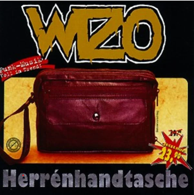 Albumcover "Herrénhandtasche" von WIZO aus dem Jahr 1995